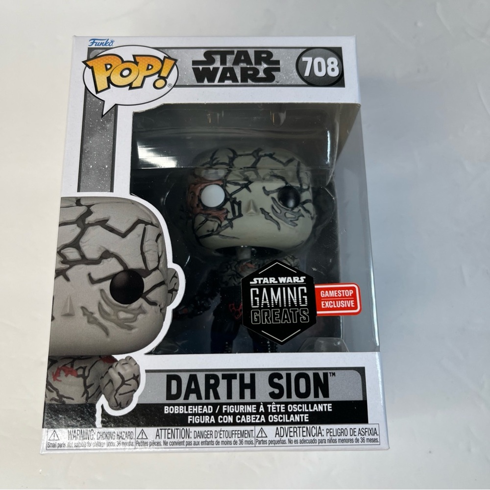 Darth Sion Gamestop Exclusive Star Wars KOTOR Gaming Greats Funko POP! #708